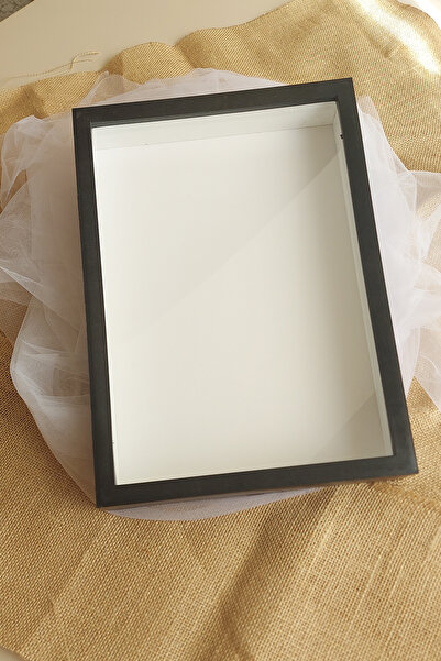 hobicehayaller Rama de memorie adâncă de 25x35 cm! Noi cutii de trandafiri la modă! Design de flori de logodnă!