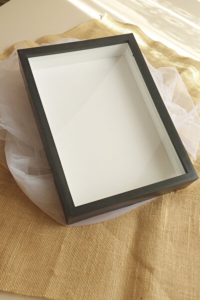 hobicehayaller Rama de memorie adâncă de 25x35 cm! Noi cutii de trandafiri la modă! Design de flori de logodnă!