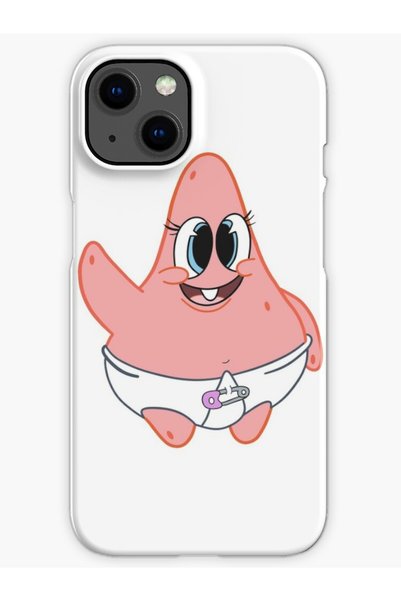 Magic Ring حافظة إطلاق متوافقة مع هاتف iPhone 14 من Baby Patrick Star