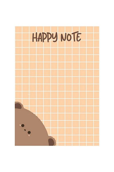 Sumicorn Design Cute Kawaii Memo Pad, Notepad, To Do List, Memopad, Planner, A6 (10.5 x 14.8 cm), 100 Pieces