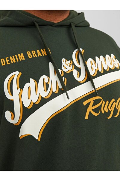 Jack & Jones JJELOGO SWEAT Εκτύπωση Μεγάλο Μέγεθος
