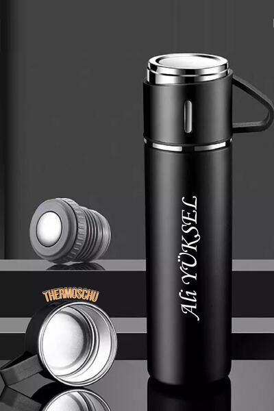 megame öğretmenler günü için Hediyelik Kişiye Özel 500 ml Paslanmaz Çelik Bar...