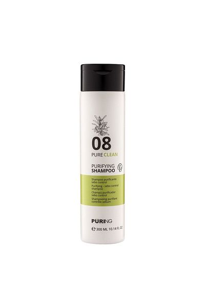 PURING 300ml Pure Clean Sensitive Hair Care Shampoo - With Bran