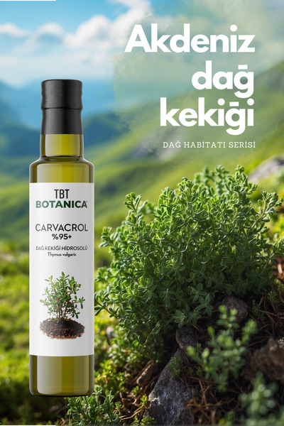 Botanica %100 Saf Kekik Hidrosolü: Akdeniz'in Mucizevi Dokunuşu | 250 Ml