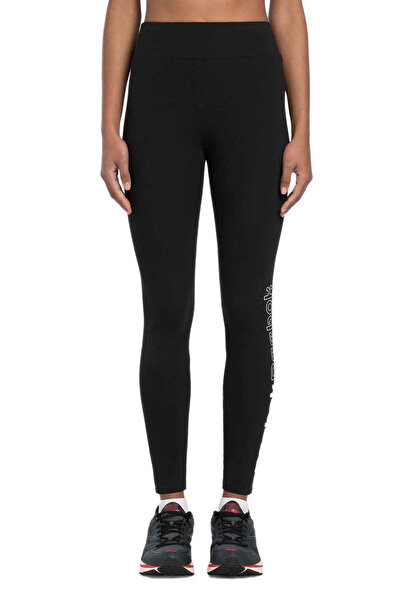 Reebok RIE COTTON LEGGING Μαύρο γυναικείο καλσόν