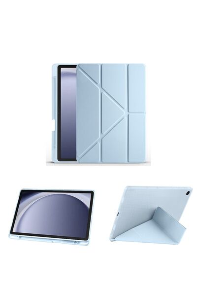 İncisoft Samsung Galaxy Tab A9 Sm-X110 8.7 inç Uyumlu Kılıf Kalem Bölmeli Sma...