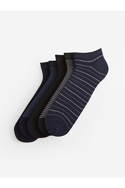 LC Waikiki Шарени мъжки боти Чорапи Опаковка от 5 бр
