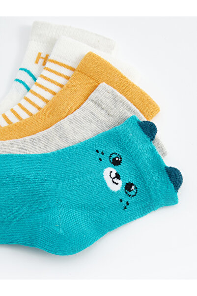 LC Waikiki Set de 5 șosete imprimate pentru bebeluși