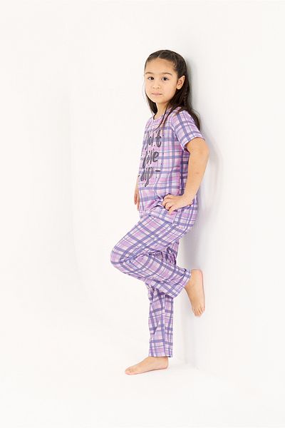 Yeni İnci Viscose 2-piece Pajama Set for Girls