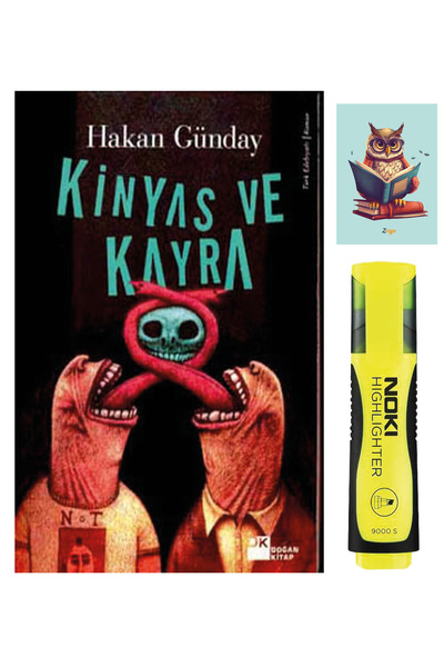 Doğan Kitap Kinyas ve Kayra Hakan Günday Doğan Kitap 9789759917951 - Yellow H...