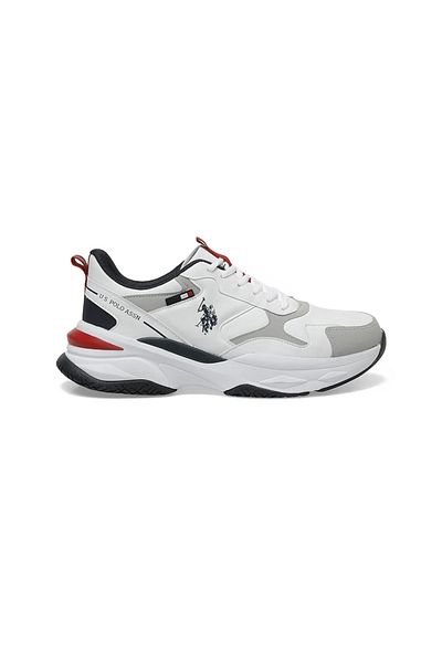 U.S. Polo Assn. Solidar Men's White Sneaker