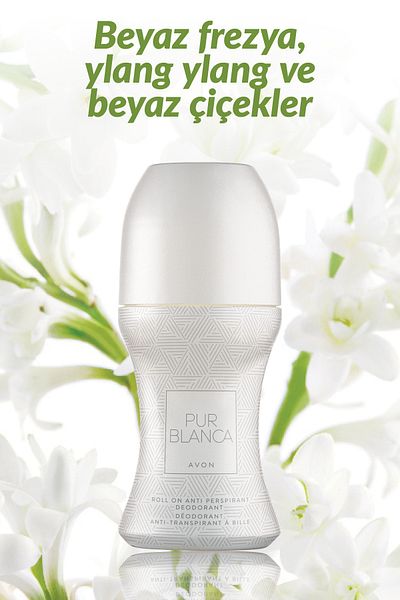 AVON Pur Blanca Women's Roll On 50 Ml.