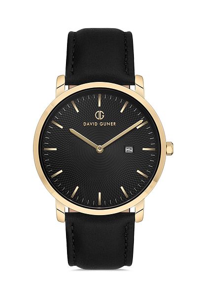 DAVID GUNER Sari Coated White Dial Men's Watch Dg-8287Gb-N2