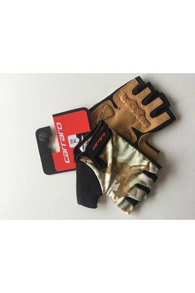 Carraro Small Short Finger Bicycle Gloves Brown Cr-2117 Size S Bike Gloves