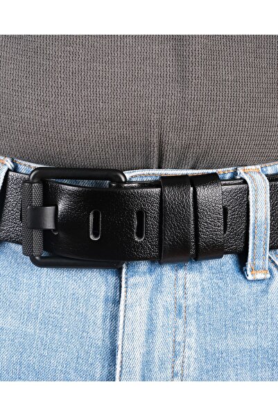 Pino44 Curea bărbătească 100% piele, blugi sport de 4,5 cm, care se potrivesc...