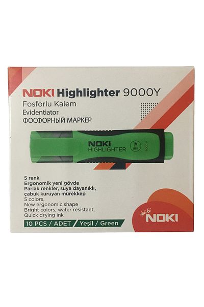 Noki Highlighter Green 10 pcs