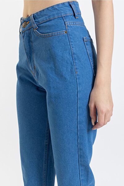 Geppetto Penolope Жіночі джинси - Висока талія Max Синій Mom Jean