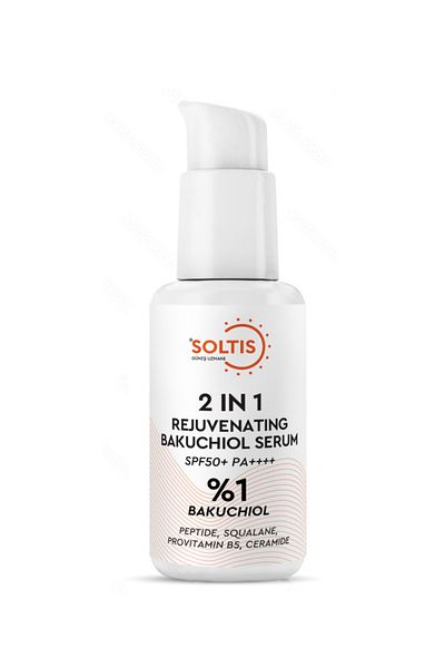 Soltis Anti-Wrinkle and Anti-Aging Repair Bio Retinol Serum (1% bakuchiol) SPF50+