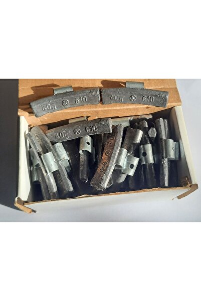 BSR Lastik Market Çelik Alaşım Janta Çakma (Turbo) Balans Kurşunu 40gr -50adet net 2kg