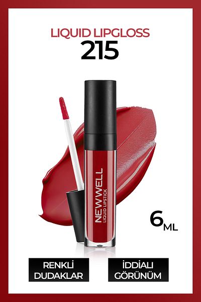 New Well Liquid Lipgloss - 215