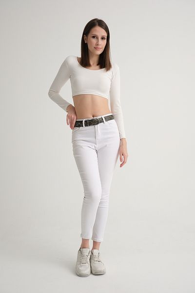ZAHAROFF Stylish Khaki Faux Leather Women's Belt with Rivet, Jewelled, Accessories, Jeans, Dress, Jacket and Shirt Belt