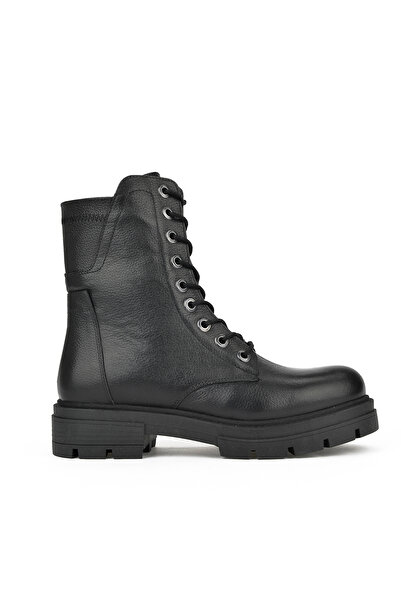Ziya , Kadın Hakiki Deri Bot 13319z66286 Siyah