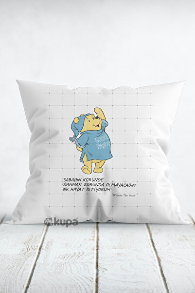 WixelArt Sabahın Köründe Uyanmak Zorunda Olmadığım Bir Hayat İstiyorum Winnie...