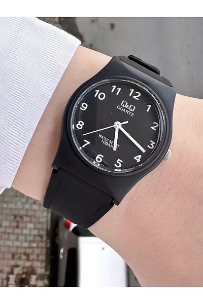 Q&Q  Women's Waterproof Plastic Cord Wristwatch