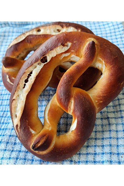 Seymen Alman Brezel mit Röstzwiebel - Soğanlı Brezel 6 Adet