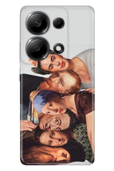 senada Xiaomi Redmi Note 13 4g Compatible Case Themed Printed Silicone Idols