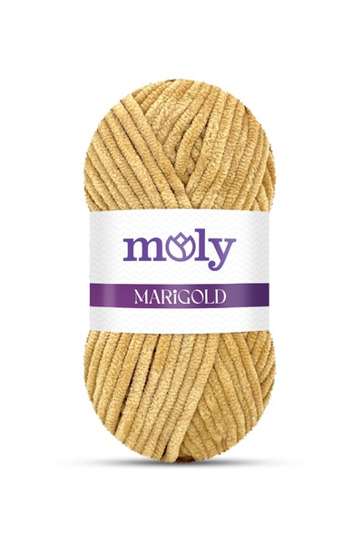MOL Fir de tricotat manual din catifea Moly Marigold 100 gr