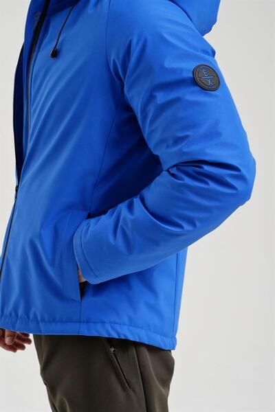 Exuma Ανδρικό παλτό σκι σκούρο μπλε 2311142