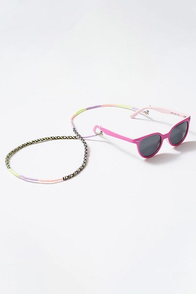 Hippi Pineapple Colorful Child 50 Cm Handmade Braided Special Design Glasses Rope