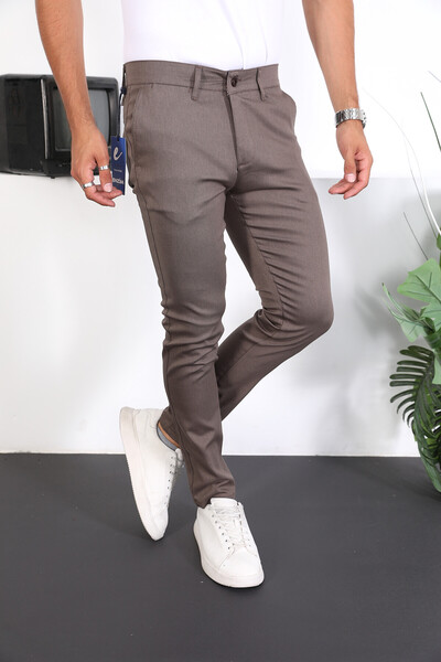 ENZİM JEANS Slim Fit Chino Keten Pantolon