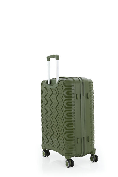 MÇS Mçs Üçlü Polipropilen Valiz Seti V377 - Mçs Kırılmaz Silikon Valiz Set