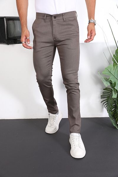 ENZİM JEANS Παντελόνι από λινό Chino Slim Fit
