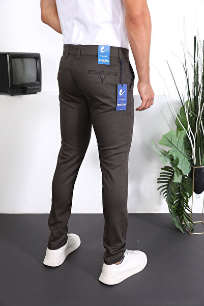 ENZİM JEANS Παντελόνι από λινό Chino Slim Fit
