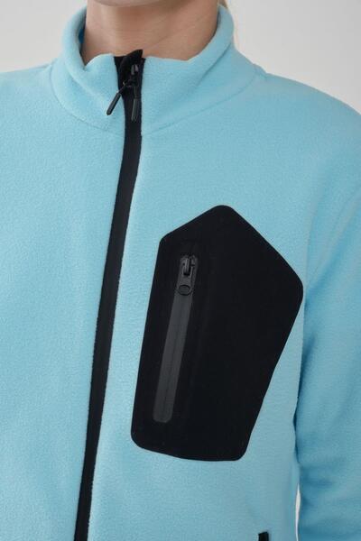 Exuma Turquoise Women's Fleece - Full Zip, Model2322003