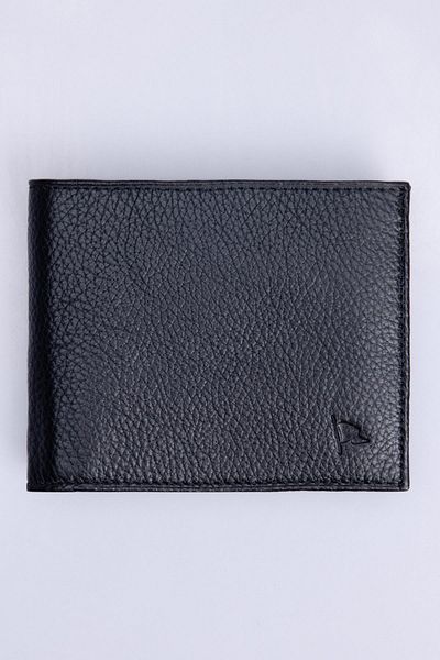 Tudors Genuine Leather Men's Black Wallet