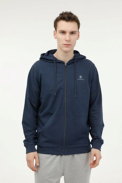 lumberjack SN72 Тъмносиня блуза с цип