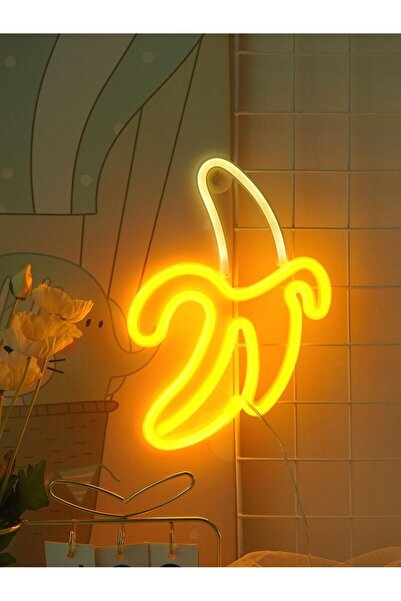 Buka Shops Banana Muz Neon Duvar Dekoru