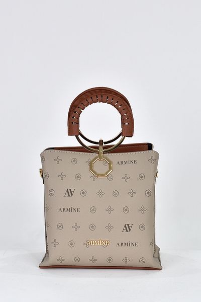 Armine Mink 260 Women's Crossbody Bag - 3 Compartments, Shoulder Strap