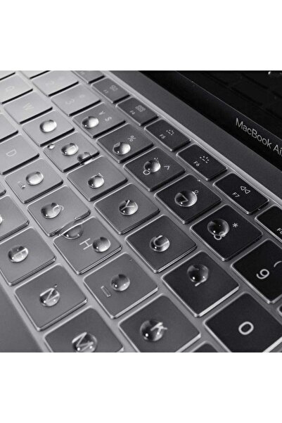 TEKNETSTORE Macbook Pro 14 inç M3/M3 Pro/M3 Max A2992 A2918 Uyumlu Türkçe Q Klavye Slim Klavye Koruyucu Kılıf