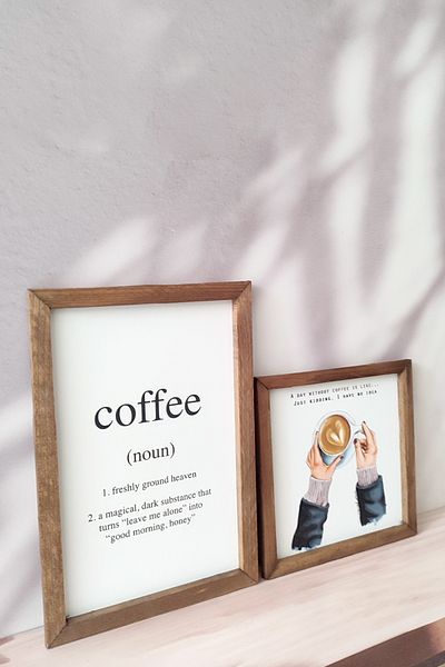 Tooall Σετ ζωγραφικής Coffee Energy Ξύλινο Πλαίσιο