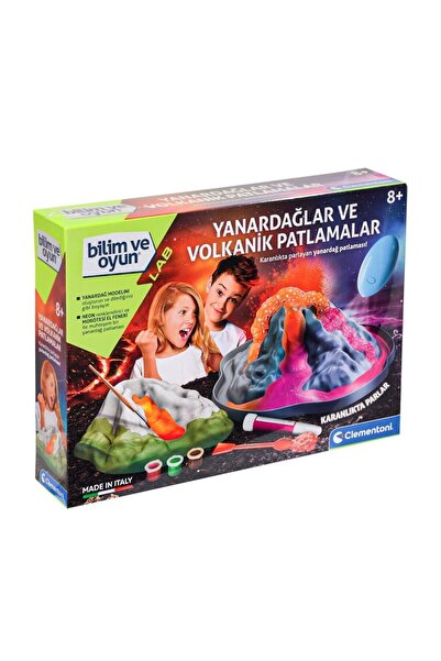 CLEMENTONI 64193 Bilim Ve Oyun - Yanardağlar Ve Volkanik Patlamalar