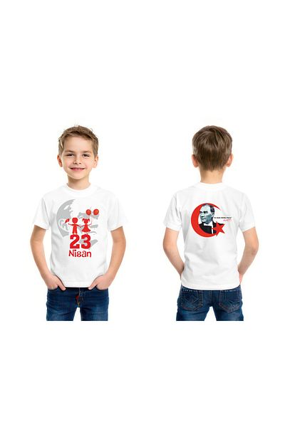 CACTUS COLLECTION CACTUS BABY IMPRIMAT FAȚĂ ȘI SPATE COPII 23 APRILIE TRICOU 2