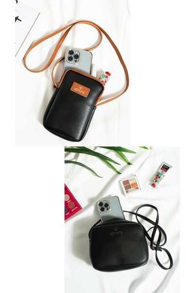 ESTUTE 2 пари Telefonuk та міська сумка, що регулюється поперечна сумка