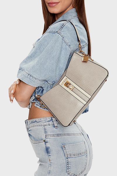 Guess Ginevra Adjustable Shoulder Strap Bag - Hwkb 8734180 Tau