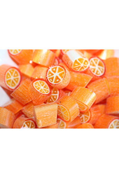 ŞEKERCİYAŞAR Portakal Desenli Lolly Akide Şeker 100 gr