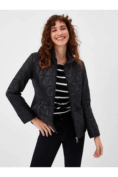 Faik Sönmez Comfort Fit Hidden Hooded Quilted Coat 68500